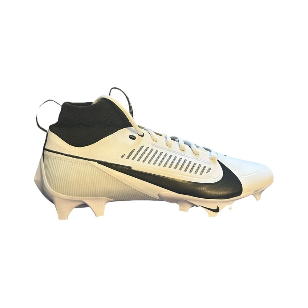 Size 11.5 Men Nike Vapor Edge Pro 360 2 Football Cleats White Black FN7759-100